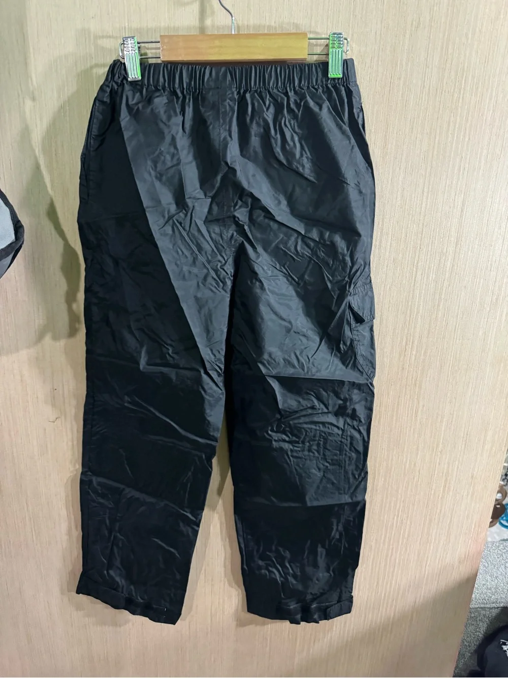 Kids Columbia Black Cargo Outdoor Rain Pants Size Medium